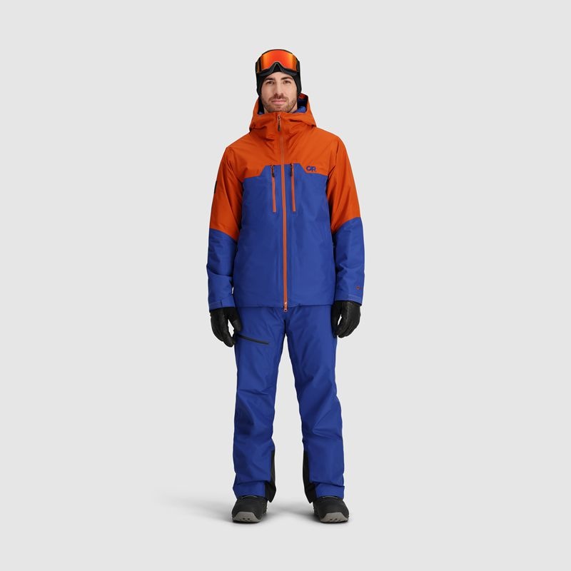 Outdoor Research Tungsten II Skijacke Herren Orange Blau | Österreich-234XOCEWP