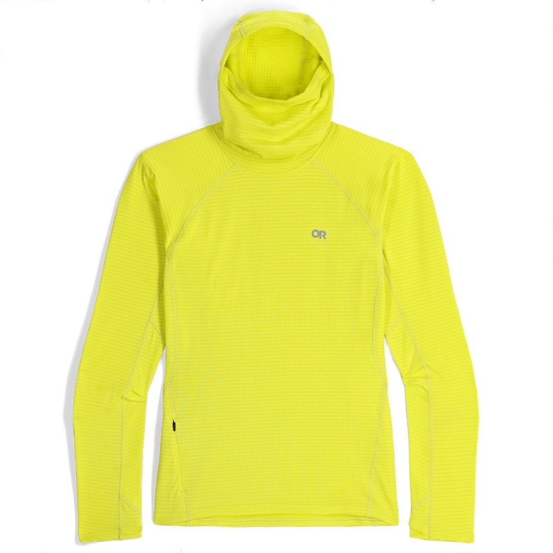 Outdoor Research Vigor Grid Fleece Pullover Hoodie Damen Hellgrün | Österreich-420DFORQV