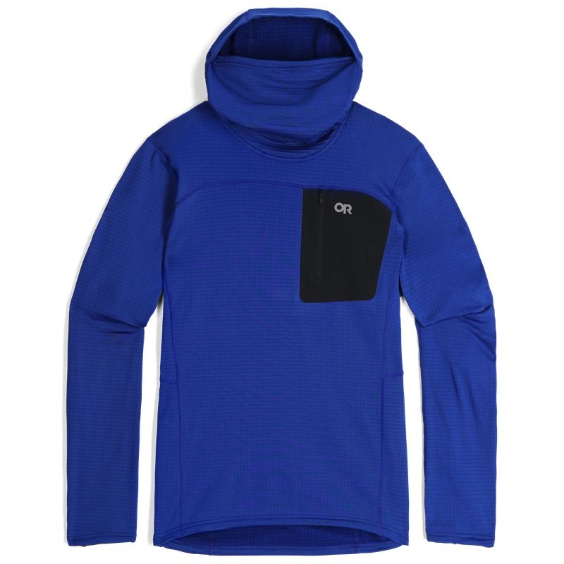 Outdoor Research Vigor Grid Fleece Pullover Hoodie Herren Blau | Österreich-098KFMSGD