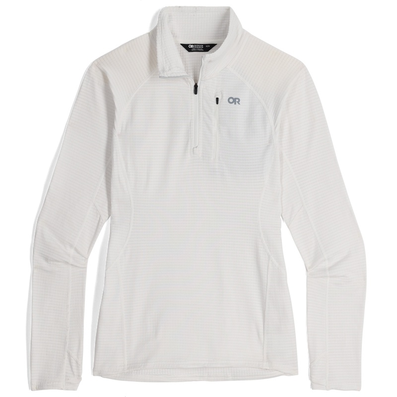 Outdoor Research Vigor Grid Quarter Zip Fleece Damen Weiß | Österreich-018IJAZCR