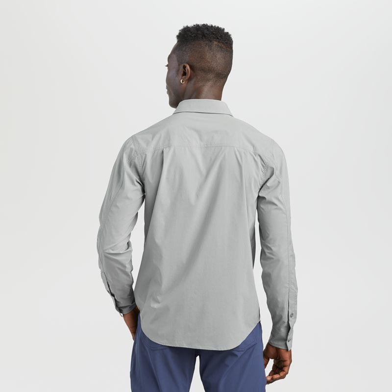 Outdoor Research Way Station Long Sleeve Hemd Herren Grau | Österreich-528HAJLYQ