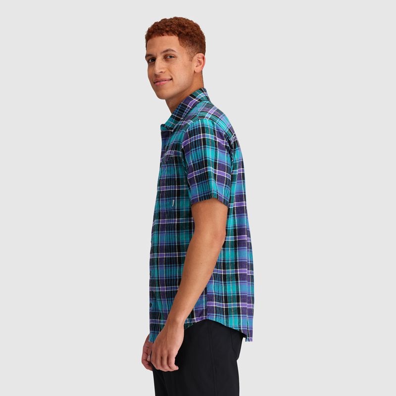 Outdoor Research Weisse Plaid Hemd Herren Türkis Lila | Österreich-941JHZXAS