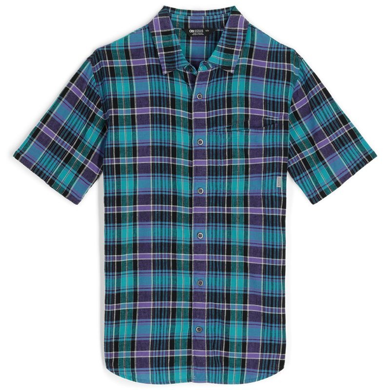 Outdoor Research Weisse Plaid Hemd Herren Türkis Lila | Österreich-941JHZXAS