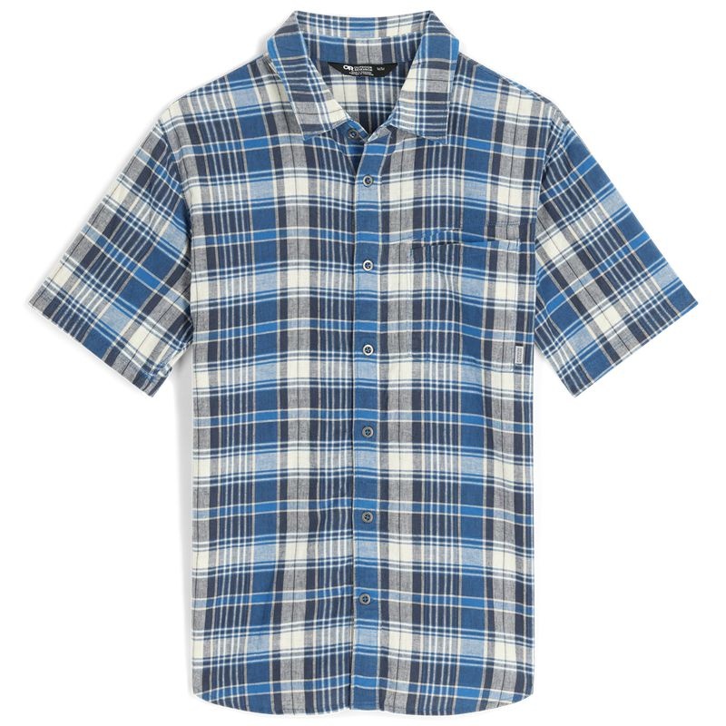 Outdoor Research Weisse Plaid Hemd Herren Blau Weiß | Österreich-463ARPCIW