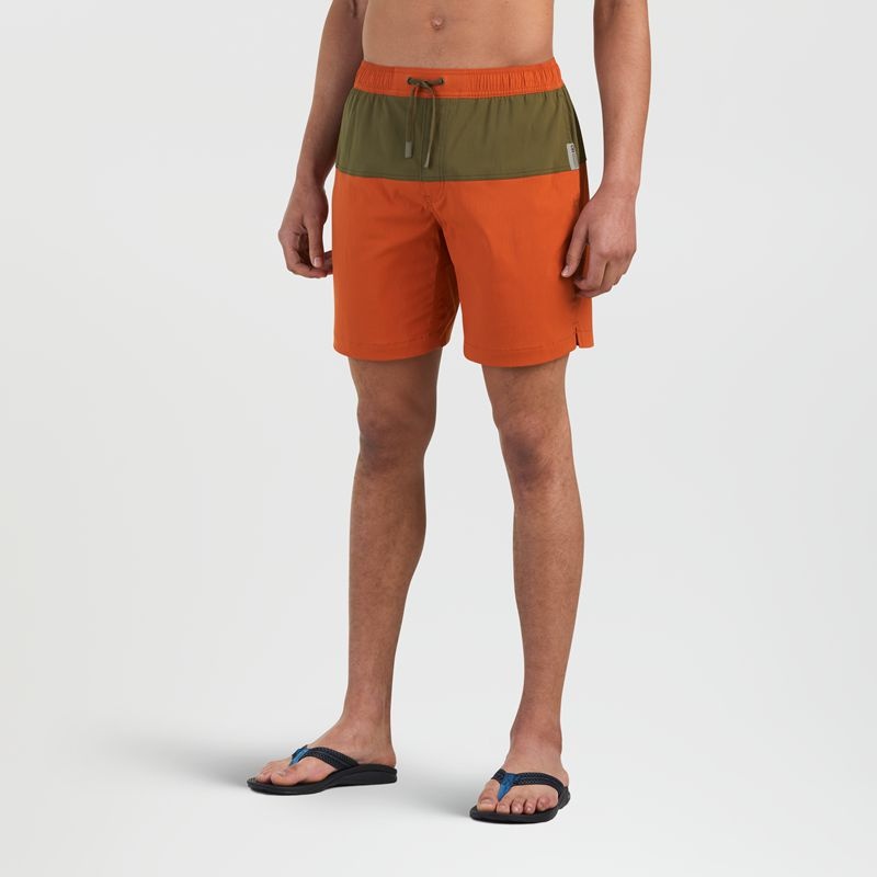 Outdoor Research Zendo Multi Kurze Hose Herren Orange Olivgrün | Österreich-471KYGXCI